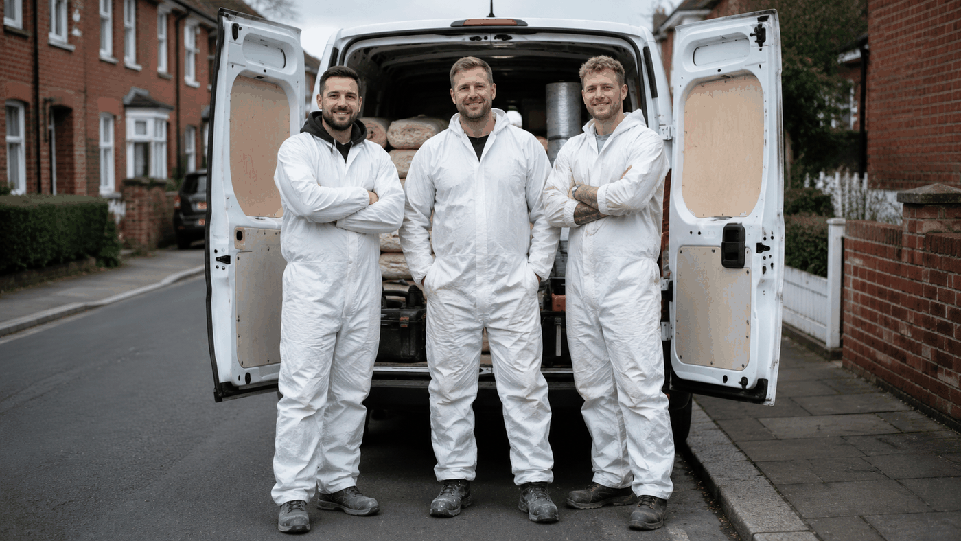 Our loft insulation team